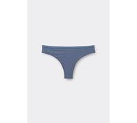 Tezenis Brasiliano in Cotone Organico Tinta Unita Donna Blu Taglia L