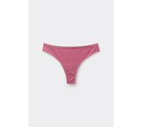 Tezenis Brasiliano in Cotone Organico Tinta Unita Donna Rosa Taglia L