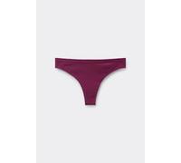 Tezenis Brasiliano in Cotone Organico Tinta Unita Donna Rosso Taglia XL