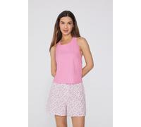 Tezenis Canotta Spalla Larga in Cotone Donna Rosa Taglia L