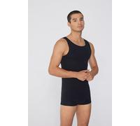 Tezenis Canotta Spalla Larga in Cotone Organico Elasticizzato Uomo Nero Taglia L