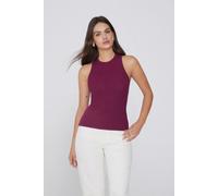 Tezenis Canotta Spalla Vogatore Cotone a Costine Donna Rosso Taglia XS