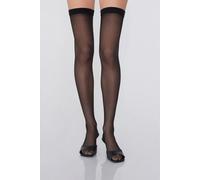 Tezenis Collant da Reggicalze 20 Denari Donna Nero Taglia L
