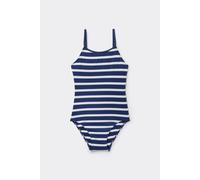 Tezenis Costume Intero Bimba Sailor Stripes Bambina Blu Taglia 4-5 A (104-110 cm)