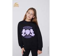 Tezenis Felpa Manica Lunga Bimba Unicorn Academy Bambina Nero Taglia 6-7