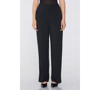 Tezenis Pantalone Lungo Dritto Tela Viscosa Donna Nero Taglia M