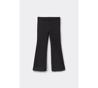 Tezenis Pantaloni Lunghi Flare Bimba Cotone Termico Bambina Nero Taglia 2-3 A (92-98 cm)