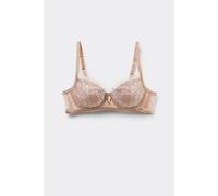Tezenis Reggiseno Balconcino Leggermente Imbottito Wien Delicate Essence Donna Naturale Taglia 2D