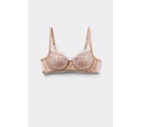 Tezenis Reggiseno Balconcino Leggermente Imbottito Wien Delicate Essence Donna Naturale Taglia 3D