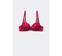 Tezenis Reggiseno Balconcino Leggermente Imbottito Wien Secret Love Donna Rosa Taglia 3D