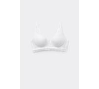 Tezenis Reggiseno Super Push-up in Pizzo Riciclato Malibù Donna Bianco Taglia 2C