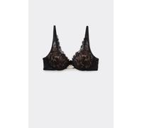Tezenis Reggiseno Super Push-up Malibù Luxury Look Donna Nero Taglia 3C