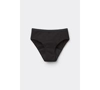 Tezenis Slip da Ciclo Flusso Abbondante Cotone Organico Donna Nero Taglia XL