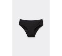 Tezenis Slip da Ciclo Flusso Medio Cotone Organico Donna Nero Taglia M