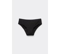 Tezenis Slip da Ciclo Flusso Medio Cotone Organico Donna Nero Taglia XS