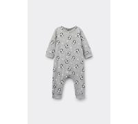 Tezenis Tutina Bebè Manica Lunga in 100% Cotone Grigio Taglia 12-18