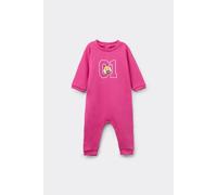 Tezenis Tutina Bebè Manica Lunga in Felpa di Cotone Pesante Rosa Taglia 6-9