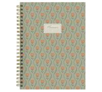 TF Publishing Agenda settimanale mensile da luglio 2026 a giugno 2027, con copertina resistente, carta spessa non patinata e adesivi per la pianificazione, 16,5 x 20,3 cm