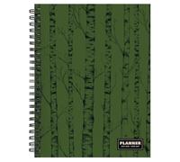 TF Publishing Agenda settimanale mensile da luglio 2026 a giugno 2027, con copertina resistente, carta spessa non patinata e adesivi per la pianificazione, 16,5 x 20,3 cm