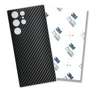 TF Skins Adatto per Samsung Galaxy S22 Ultra Skin Pellicola protettiva per la parte posteriore, dall'aspetto elegante, protezione dai graffi (nero carbonio)