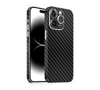 TF Skins Skin adatta per iPhone 14 Pro Skin/pellicola protettiva per il retro e i lati in aspetto elegante, con protezione per fotocamera dai graffi (nero carbonio)