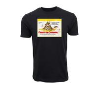 tf6jres Carry ON Camping T Shirt Unisex Adults Black 3XL