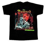 tf6jres Collection The Damned Band Cotton Black all Size Unisex T-Shirt S3079 Black 3XL