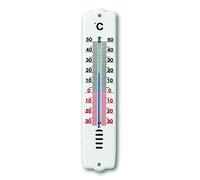 TFA 12,3009-Termometro da Interno ed Esterno in plastica, Colore: Bianco