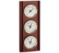 TFA 20.1002 Legno Massiccio Stazione Meteo Barometro Termometro Analogico