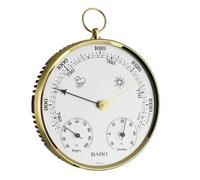 TFA 20.3006.32 - Barometro/termometro/igrometro, Struttura con Bordo in Ottone,