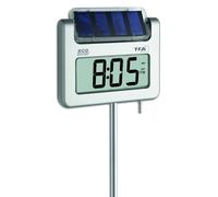 TFA 30.2030.54 Avenue Plus Solare Giardino Termometro Digitale Radio LCD Display
