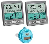 TFA 30.3056.10 Venice Plus 2 Display Radio Piscina Termometro Digitale Piscina