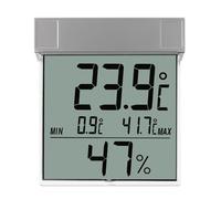 TFA 30.5020 Vision Termometro Finestra Digitale Igrometro Trasparente Temperatur