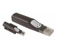 TFA 31.1055 Log 32 T Temperatura Registratore di Dati Termometro Messstation USB