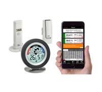 TFA 31.4008.02 Weatherhub Controllo Climatico Ambiente Termometro Igrometro