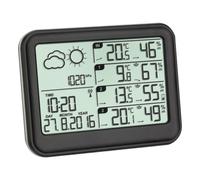 TFA Dostmann 35.1142.01 radio stazione meteo View (nero)