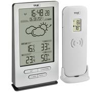 TFA Dostmann 35.1162.54 Stazione meteorologica elettronica per interni/esterni Nero/Argento