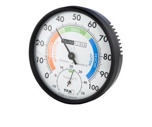 TFA 45.2030.12 Prova Precisione Igrometro Termometro Analogico Clima Ambiente