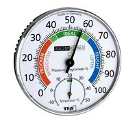 TFA 45.2030.42 Prova Precisione Igrometro Termometro Analogico Clima Ambiente