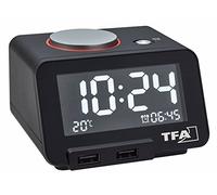 TFA 60.2017.01 RELOJ DESPERTADOR DIGITAL HOMTIME