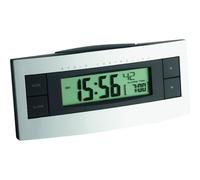 TFA 60.2511 Sveglia digitale Nero Argento Plastica Analogico Batteria Mini Stilo