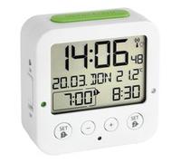 TFA 60.2528.02 Sveglia digitale Bianco Plastica -10 50 °C LCD Batteria 2x AA