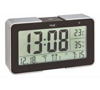 TFA 60.2540 Melody Radioréveil Digitale 3 Orari Sveglia Snooze 25 Wecktöne Data