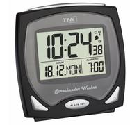 TFA 60.2541.01 Orologio Sveglia Digitale Con Annuncio Vocale