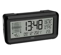 TFA 60.2562.01 BOXX2 Digitale Radio Sveglia 2 Orari Clima Ambiente Batteria