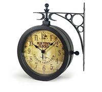 TFA 60.3011 Nostalgie Orologio da parete con termometro [Importato da Germania], metallo