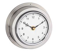 TFA 60.3014.54 Maritim Orologio Nave Bootsuhr Analogico Termometro Acciaio Inox