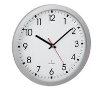 TFA 60.3522.02 Orologio Da Analogico DCF-77 Radio Parete Coperchio Vetro Bianco