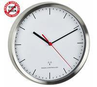TFA 60.3530.02 Orologio Da Analogico Radio Sweep Meccanismo 220mm Acciaio Inox