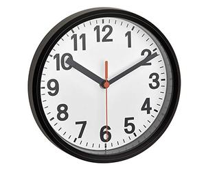 TFA 60.3538.01 RELOJ DE PARED RADIO ANALOGICO NEGRO